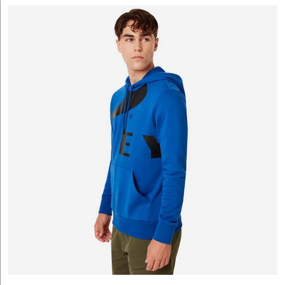 Oakley Big Logo Ellipse Hoodie Electric Shade - Picture 2 of 4